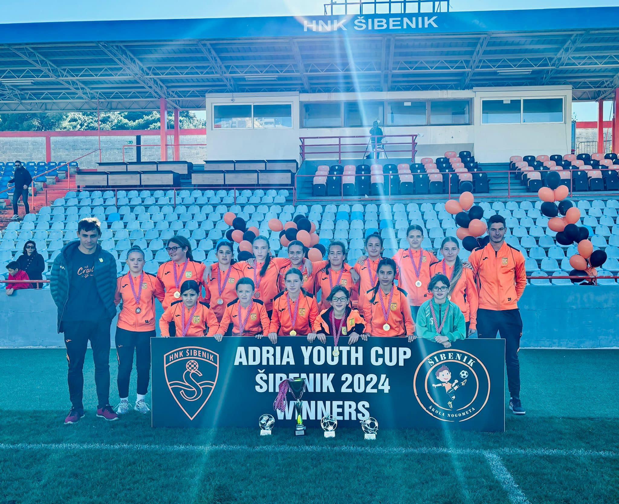ŽNK Croatia osvojila 1. ADRIA YOUTH CUP